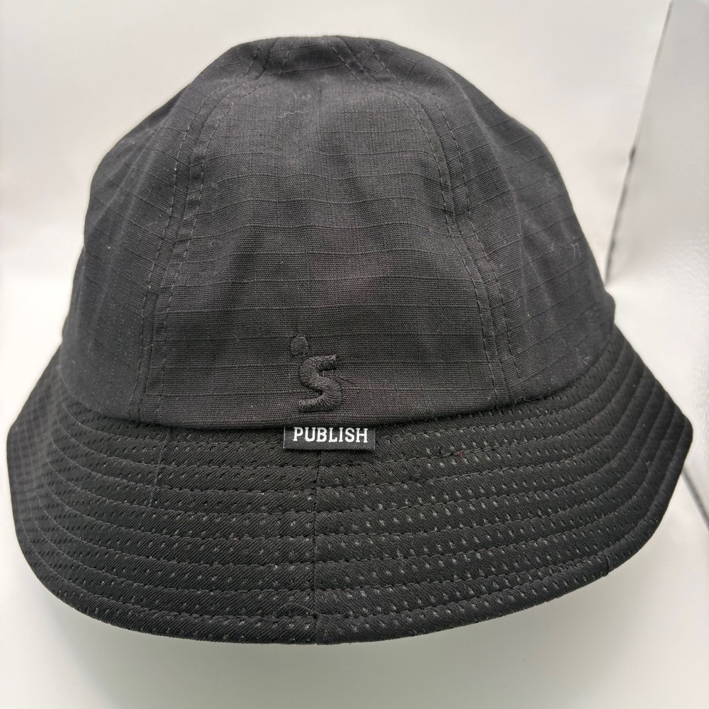 RIPNDIP Mens Publish Black‎ Bucket Hat American Made Goods
